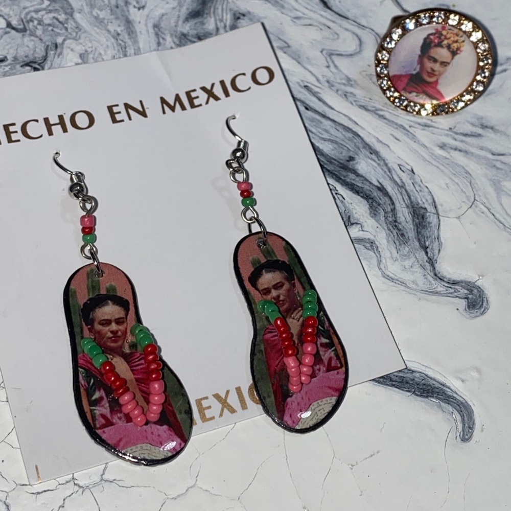 FRIDA EARRINGS & RING - Picture 2 of 6